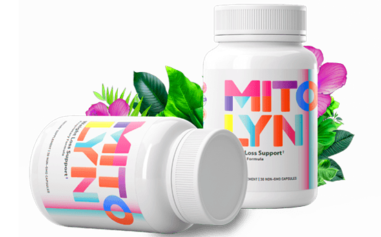 Mitolyn bottles pair with leaves